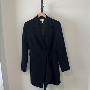 Open Edit The Icon Suiting Wrap Blazer Dress